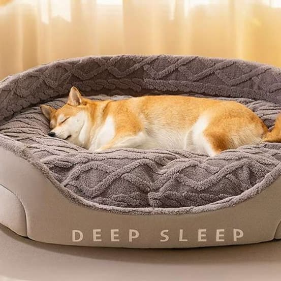 犬ベッド ふかふか暖か犬用ベッド