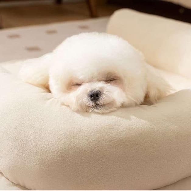 犬ベッド ふわふわU字型ペットソファ