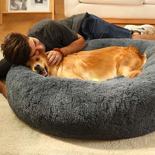 犬ベッド ふわもこ贅沢ドッグベッド