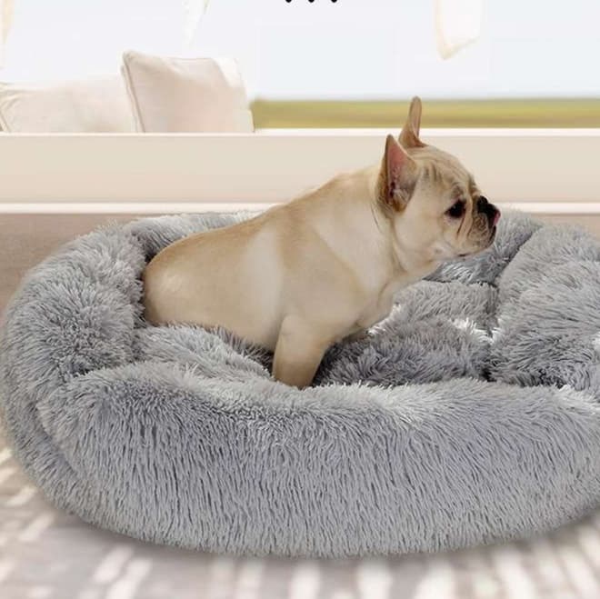 犬ベッド ふわもこペット安眠ベッド