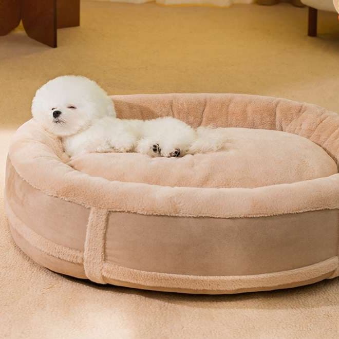 犬ベッド ふわもこペットベッド