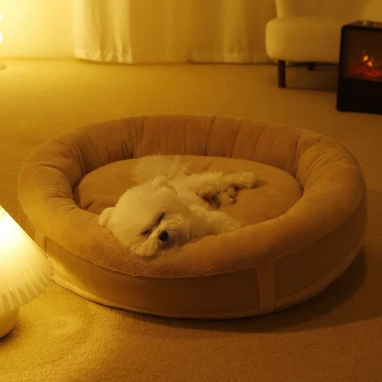 犬ベッド ふわもこペットベッド