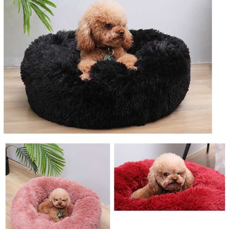 犬ベッド ふわもこ癒しの巣ドッグベッド