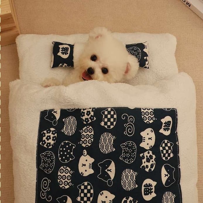 犬ベッド もこもこペットハウス ぬくぬくドーム