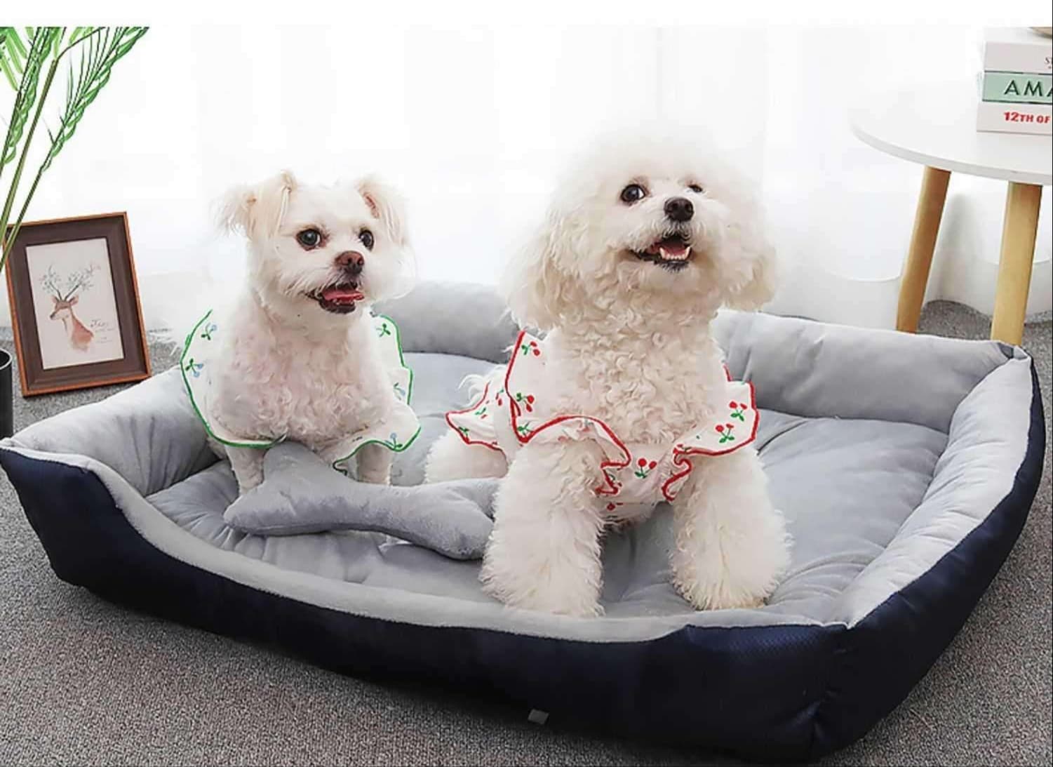 犬ベッド ふわもこペット快適ベッド