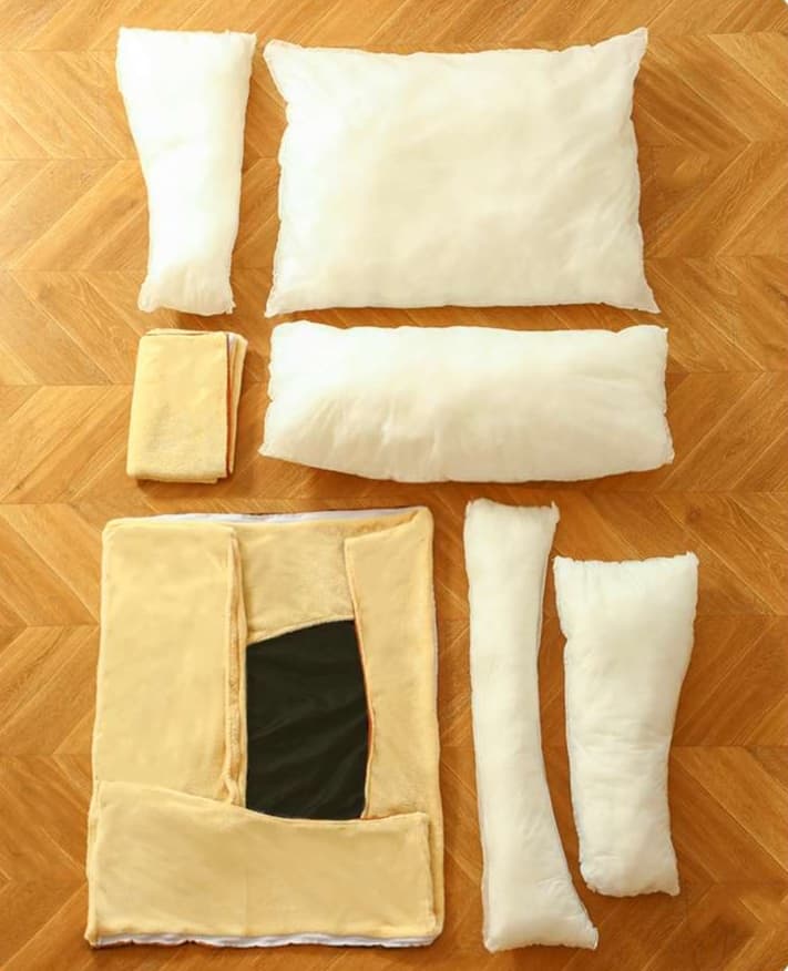 ふんわり分解洗えるクッション犬ベッド