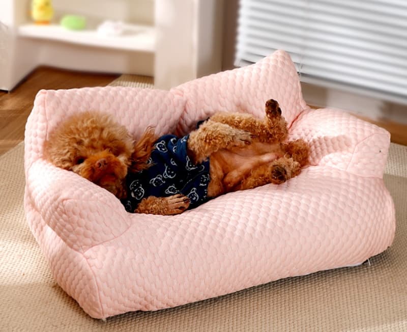 犬ベッド もちもち触感ペットクッション