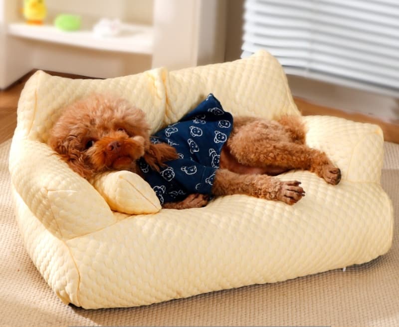 犬ベッド もちもち触感ペットクッション