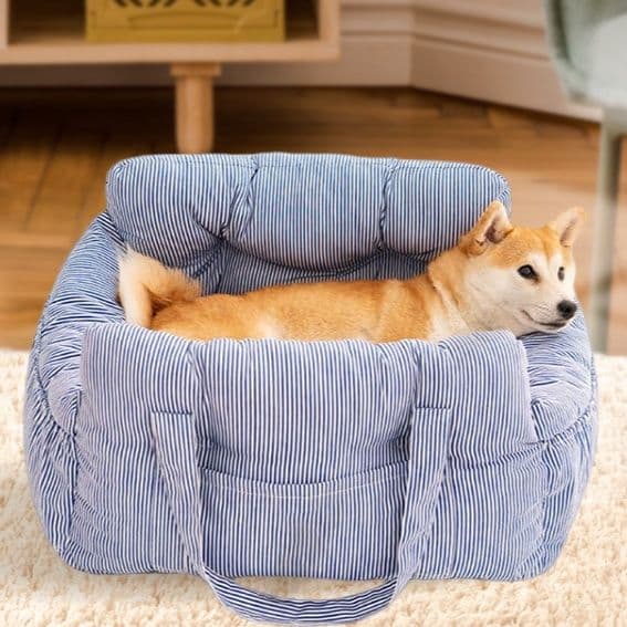 犬ベッドドライブ用 持ち運び便利な小型犬用ソファ型ベッド
