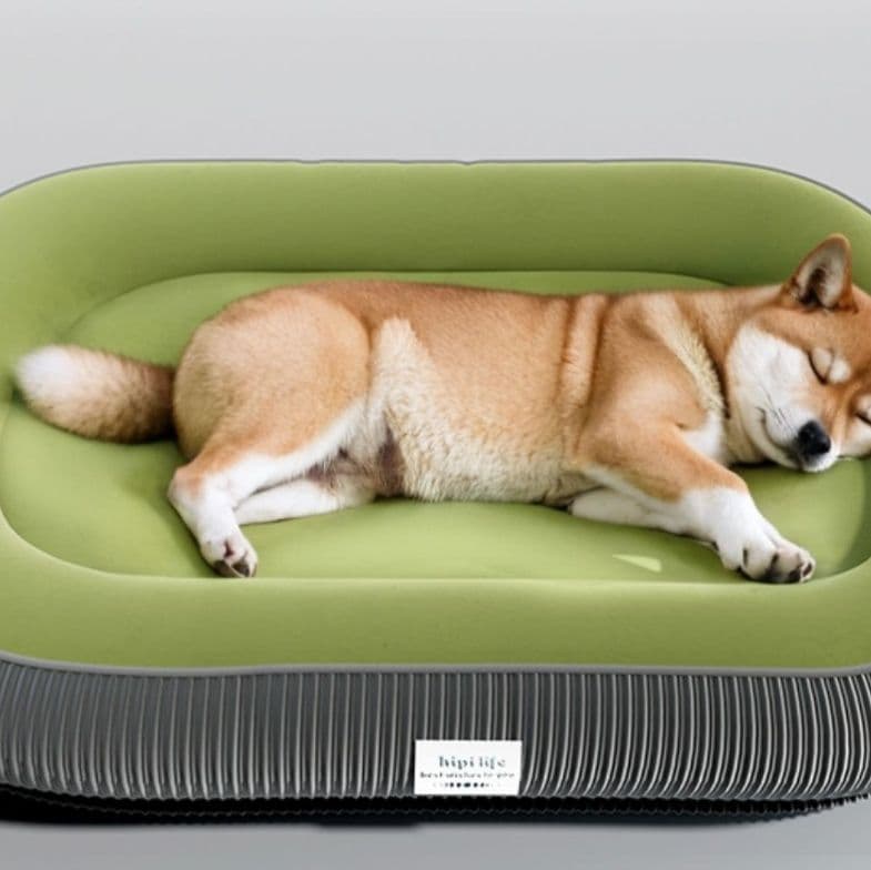 犬ベッドクッション 厚手立体縫製ふちつき洗える犬用ベッド