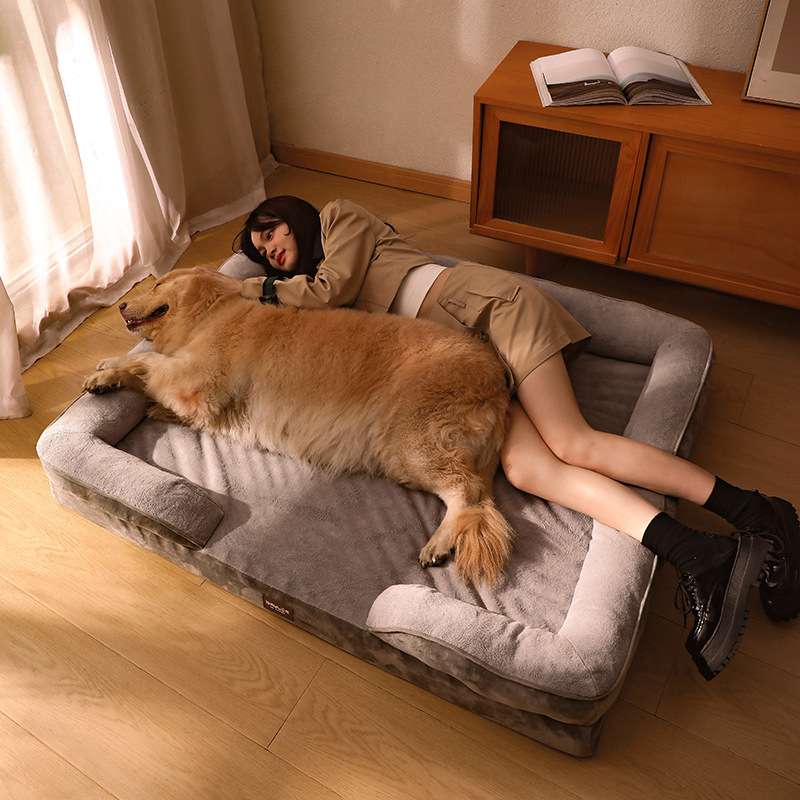 ふわもこラグジュアリー犬ベッド