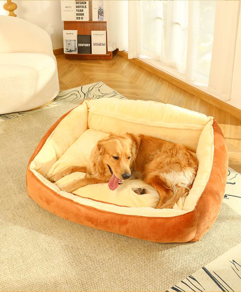 ふんわり分解洗えるクッション犬ベッド