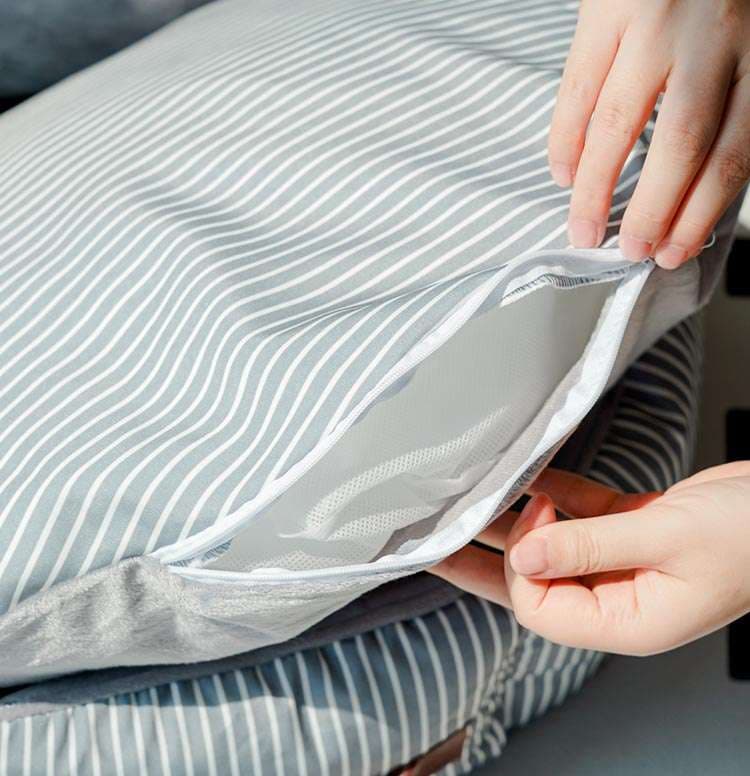 犬ベッド ふわふわ丸型ペットベッド