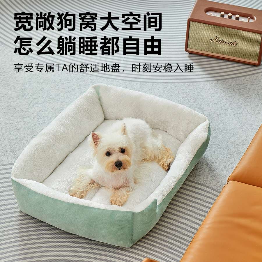 犬ベッド ふわもこペットベッド