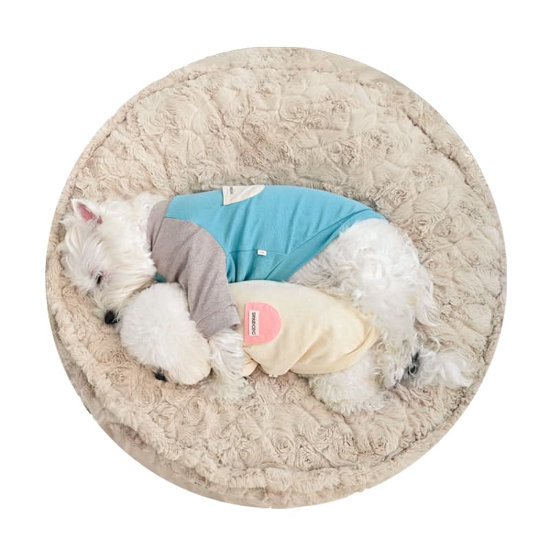 犬ベッド もふもふの雲のようなくつろぎベッド