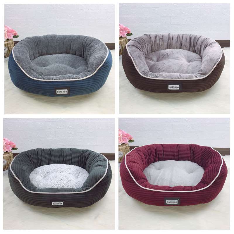 犬ベッド 秋冬ふわもこペット用ベッド