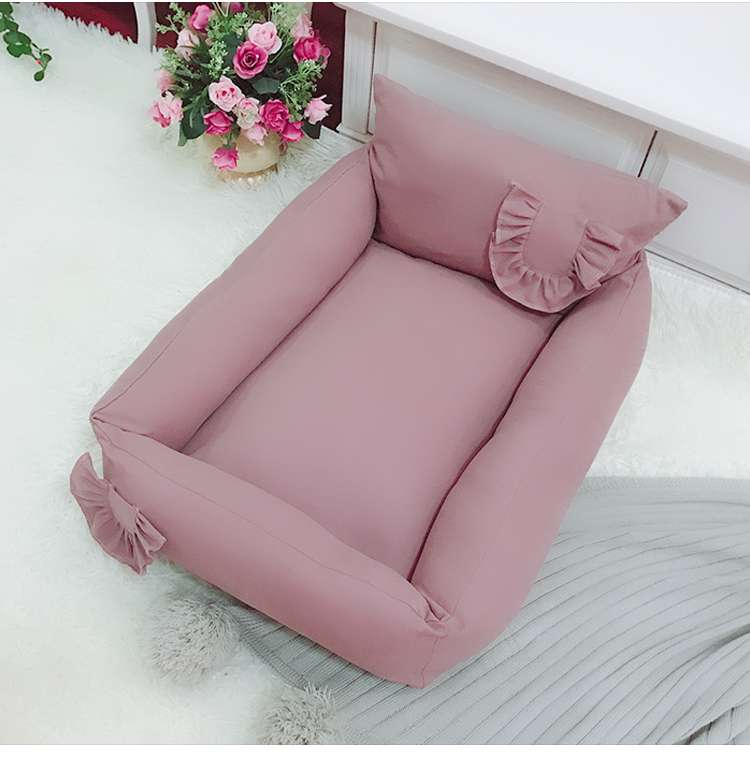 犬ベッド ふわもこペットソファー