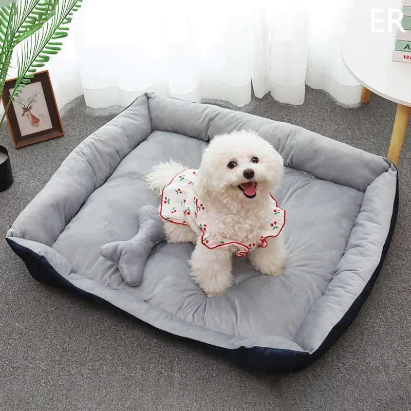 犬ベッド ふわもこペット快適ベッド