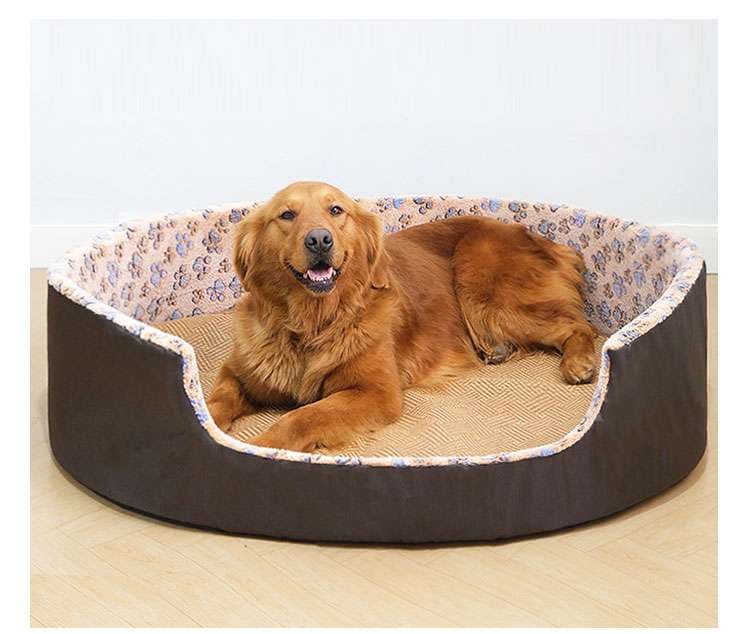 犬ベッド ふかふか犬用ラウンドベッド