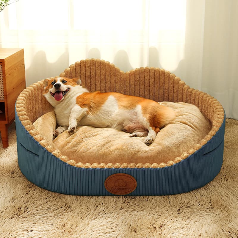 犬ベッド ふかふか洗える寝心地抜群ドッグベッド