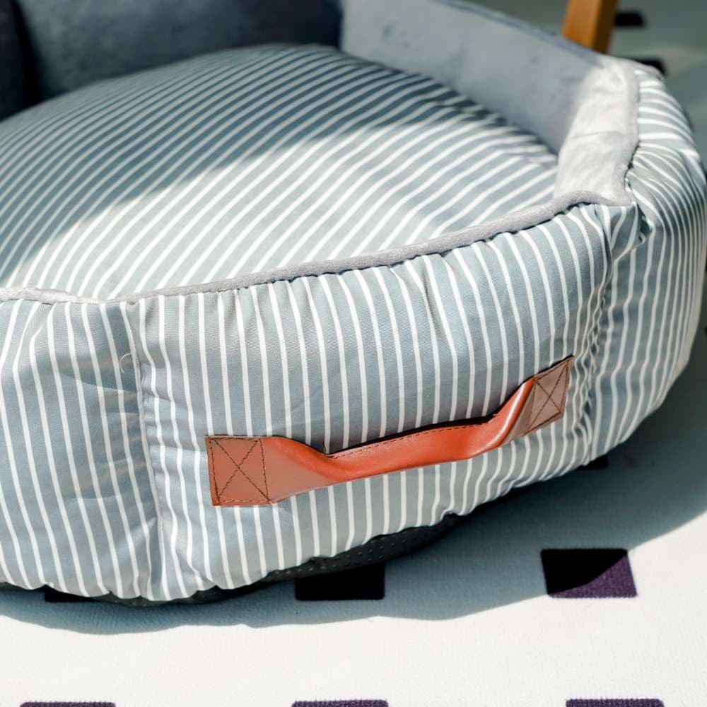 犬ベッド ふわふわ丸型ペットベッド