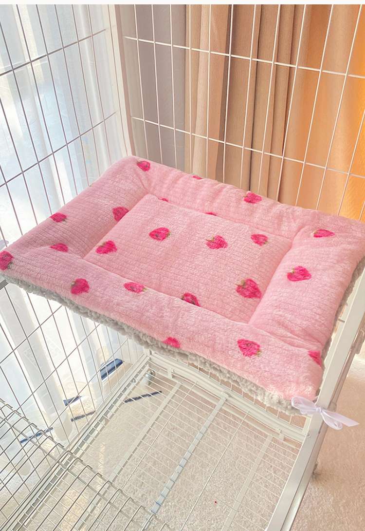 犬ベッド もこもこペット用マット