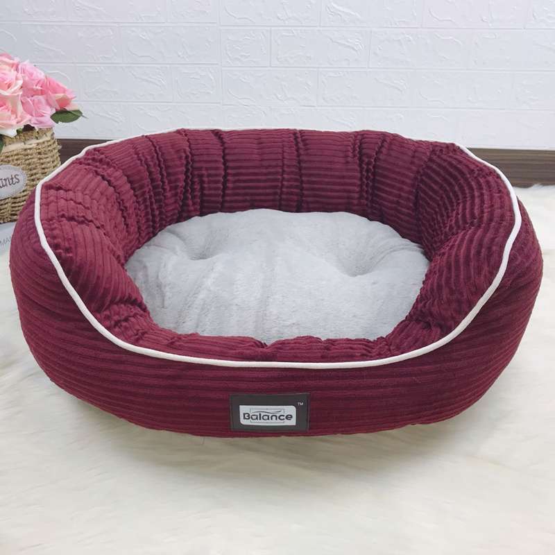 犬ベッド 秋冬ふわもこペット用ベッド
