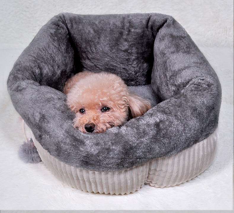 犬ベッド ふわもこペットベッド