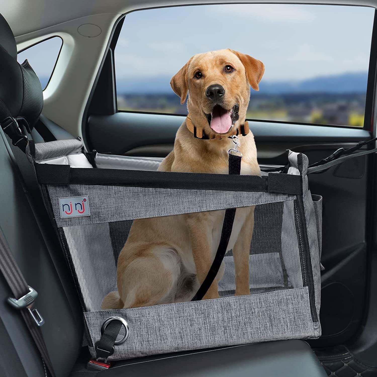 犬ベッド 愛犬用車載安全ボックス型ドライブシート