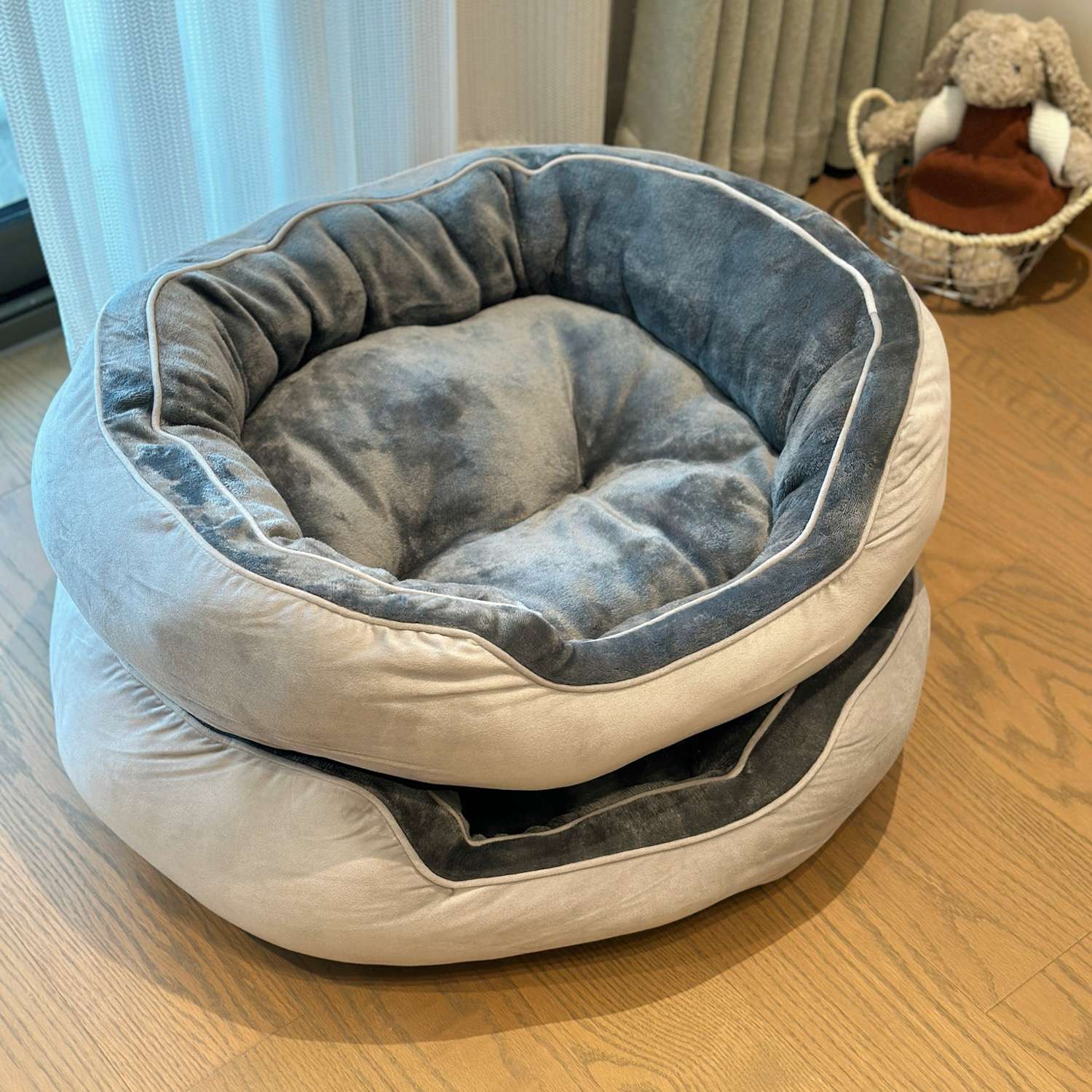 犬ベッド ふわもこペットベッド