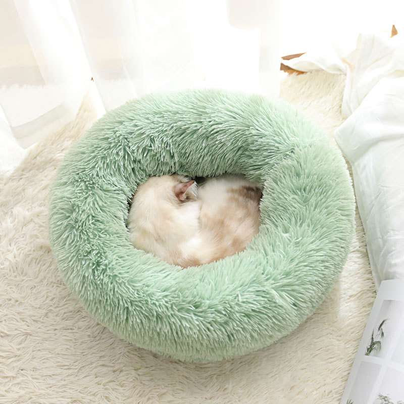 犬ベッド もふもふ夢心地ペットベッド