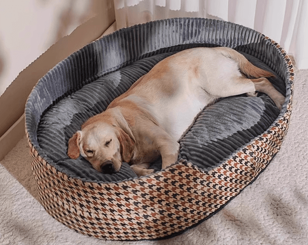 犬ベッド 高級感漂うラウンペットベッド