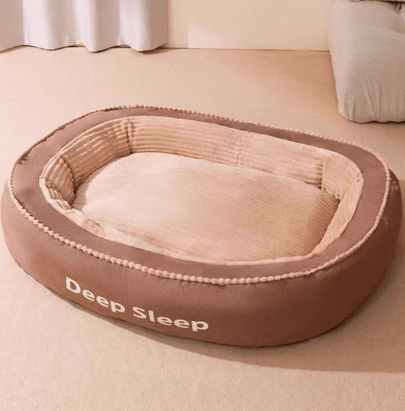 ふわもこラグジュアリー大型犬ベッド