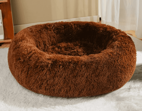 ふわもこラウンド大型犬ベッド