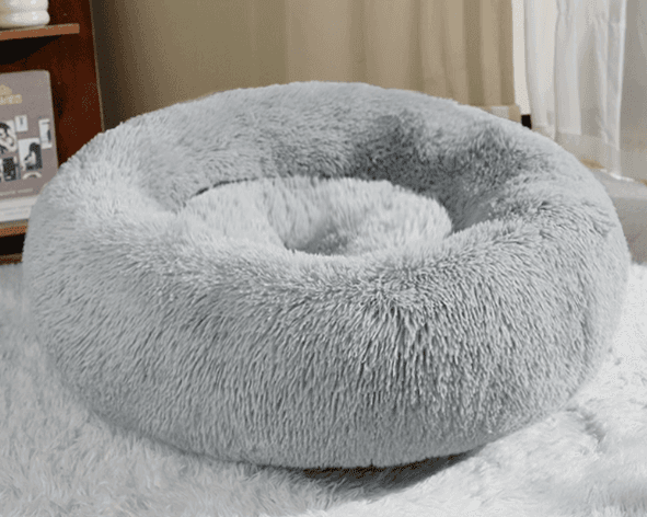ふわもこラウンド大型犬ベッド