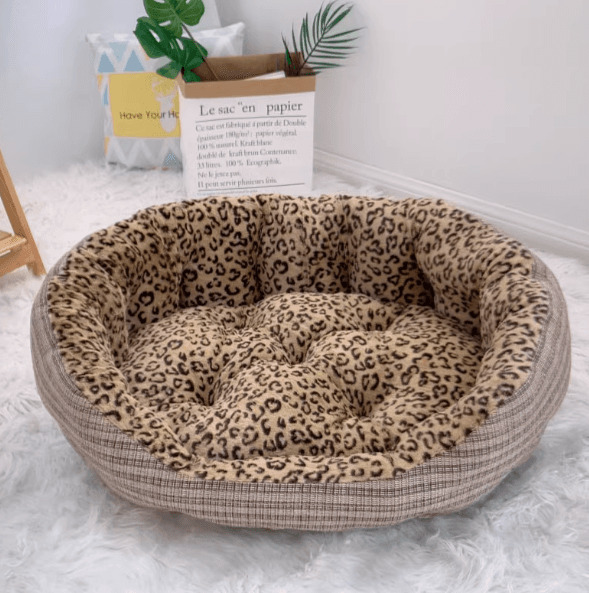 犬ベッド ふかふか円形ペットベッド