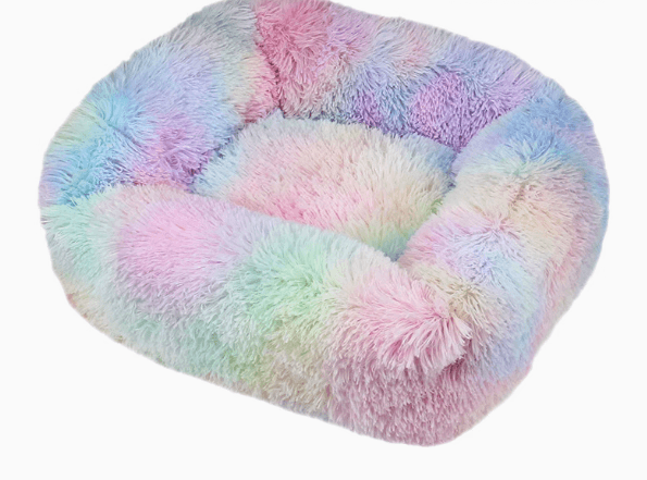 犬ベッド ふわもこペット安眠ベッド