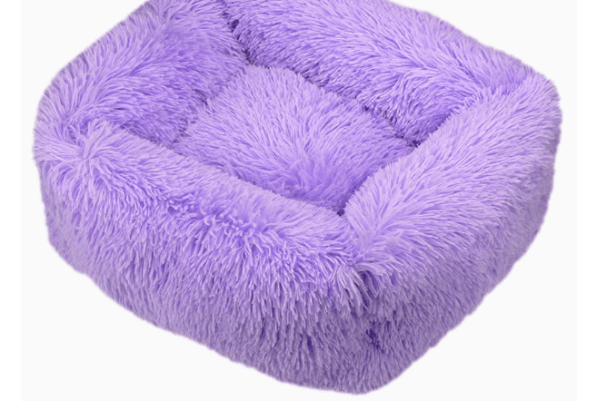 犬ベッド ふわもこペット安眠ベッド