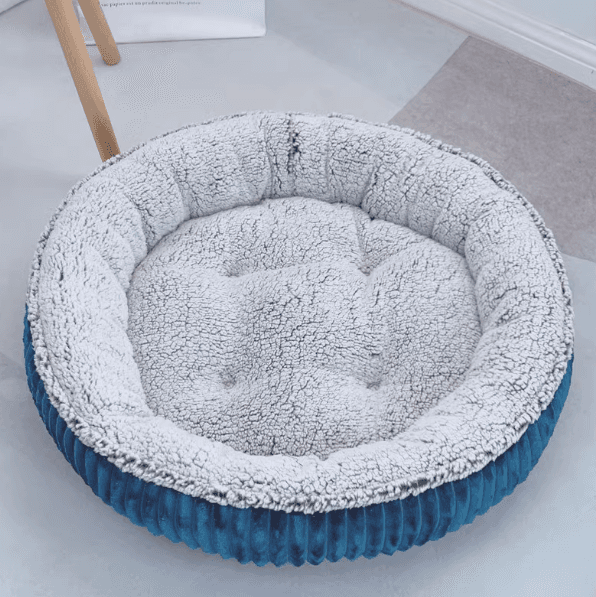 犬ベッド もこもこ包み込む贅沢ペットベッド
