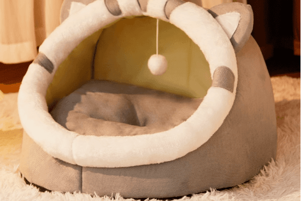 犬ベッド ぬくぬくドーム型ペットベッド
