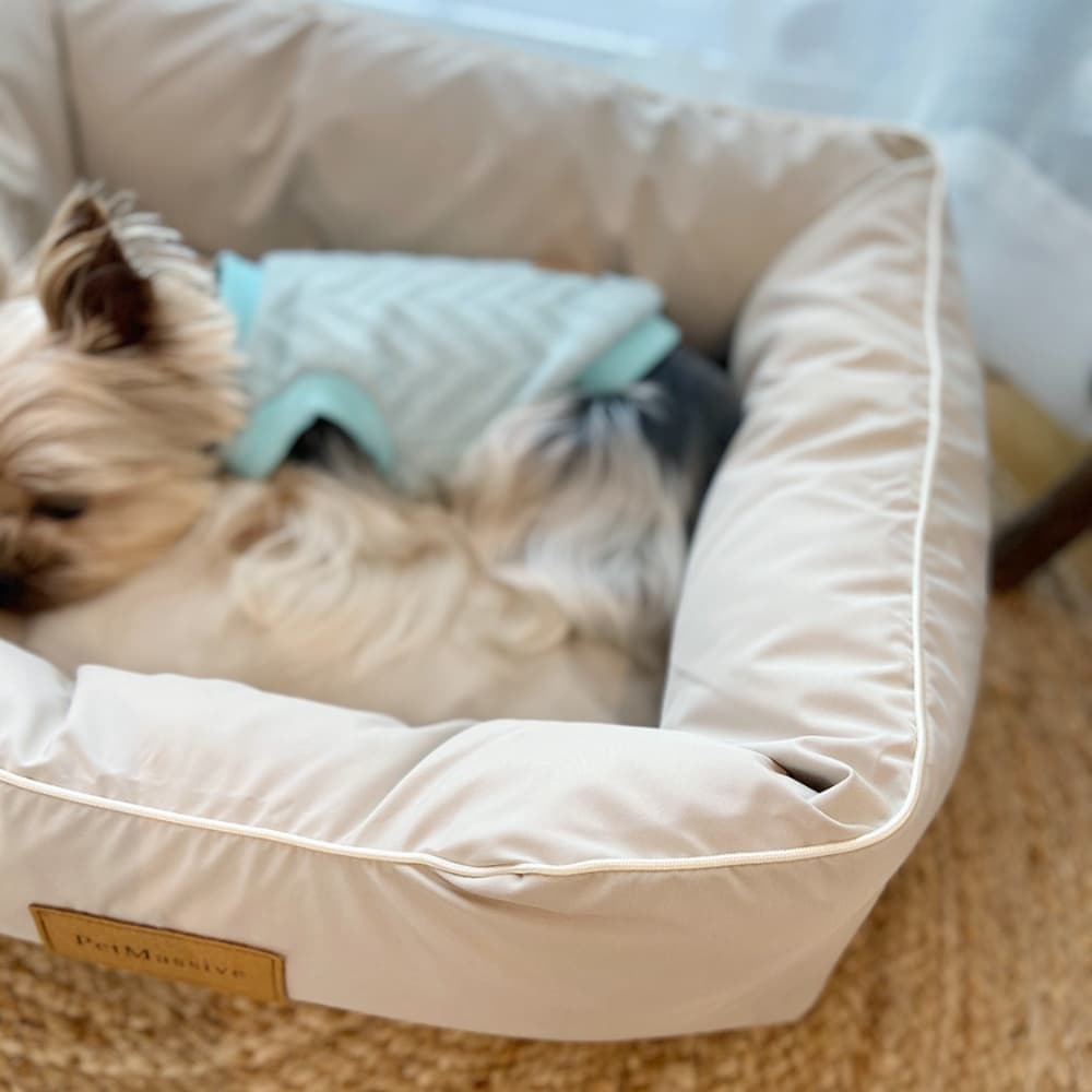 犬ベッド もふもふ夢見る贅沢クッション