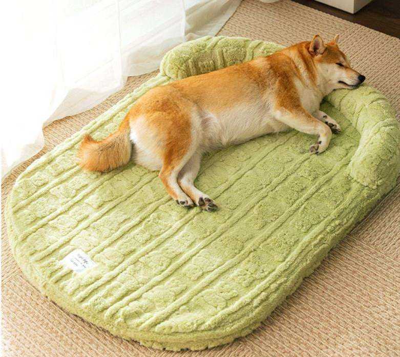 犬ベッド もこもこワンちゃんリラックスベッド