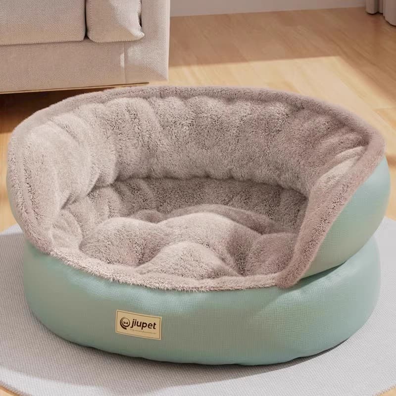 犬ベッド もこもこソファ型ペット用ベッド